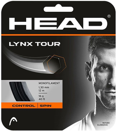 Струны для теннисной ракетки Head Lynx Tour 1.30 Set 12 281790-16BK