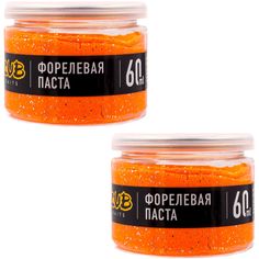 Форелевая паста 2 шт Zub Форель 60 мл Сыр Оранжевый Zoob