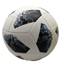 Мяч футбольный MSN Toys Эко кожа размер 5 цвет белый