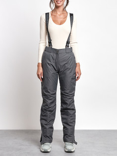 Горнолыжные брюки женские Colannia AD7602Sr, серый 50