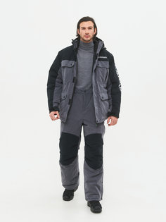 Костюм зимний Huntsman Канада ткань Финляндия цвет Серый/Черный 52-54/170-176