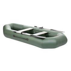 Лодка Шкипер А280 надувное дно зеленый Тонар