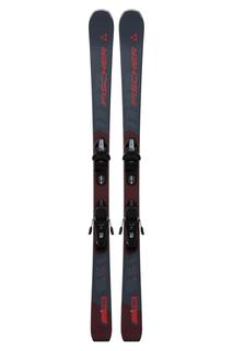 Горные Лыжи С Креплениями Fischer Rc Fire + Rs9 Solid Black/Black См:160