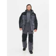 Костюм зимний Huntsman Канада ткань Финляндия цвет Серый Черный 60-62, 170-176