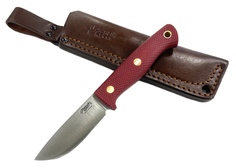 Нож Южный Крест Caribou, N690, микарта красная, 247.1557 конв