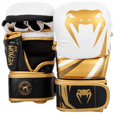 Перчатки ММА Sparring Gloves Venum Challenger 3.0 GOLDEN WHITE S