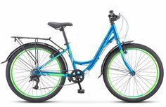 Велосипед STELS Стелс Miss-4300 V 24" V010 (рама 14", морская волна)