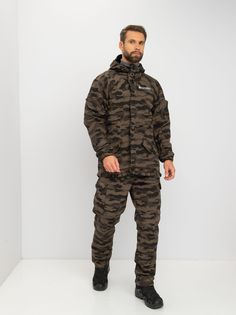 Костюм демисезонный Huntsman Горка-3 ткань Смесовая Рип-Стоп цвет КМФ DJIN 44-46 170-176