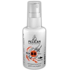 Ароматизатор Pelican Mix 88 Плотва 50 мл, кофе/корица