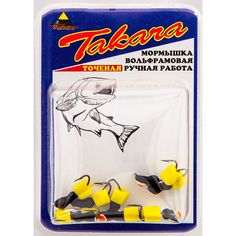 Мормышка Takara МУРАВЕЙ D2.5 BL 0.40 гр (с глазком, сырный кубик) 10 шт