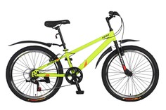 Велосипед подростковый VELTORY 4000 желтый 2024 9-13 лет, рост 130-150см