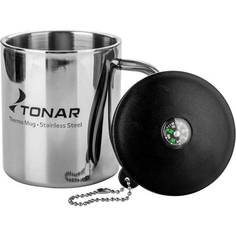 Термокружка Тонар T.TK-004-400 400мл, с крышкой и подставкой 281361 No Brand
