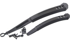 Крыло велосипедное 24"-26" удлиненное пластик 2шт. TRIX Forward