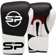 Боксерские перчатки SP P-SP-BGL-S5B 16 унций, Black-White