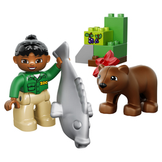 Конструктор LEGO DUPLO Town Бурый медвежонок (10576)