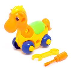 Конструктор винтовой «Лошадка», 20 деталей Sima Land