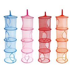 Корзина для игрушек подвесная "Дракон", 4 отделения, цвета МИКС No Brand