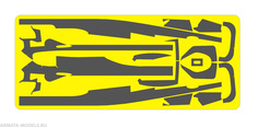 AM144128 Окрасочная маска А-50 борт номер 50 Звезда Arma Models