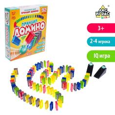 Настольная развивающая игра на равновесие «Принцип домино» No Brand