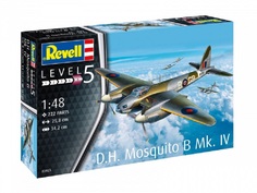 03923 Британский бомбардировщик D.H. Mosquito Bomber Mk.IV времен Второй мировой войны Revell