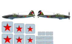 PM48017KV Ил-2 - маски на опознавательные знаки Ржевский район, лето 1942 г.