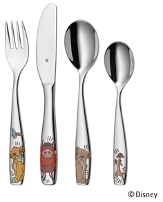 Набор столовых приборов WMF The Lion King 4 предмета No Brand