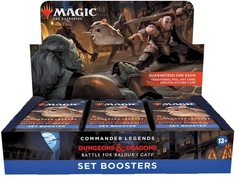 Дисплей сет-бустеров Commander Legends: Battle for Baldur’s Gate (на английском языке) No Brand