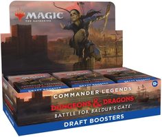 Дисплей драфт-бустеров Commander Legends: Battle for Baldur’s Gate (на английском языке) No Brand