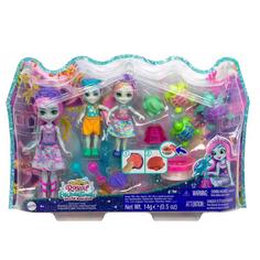 Игровой набор Mattel Enchantimals Семья Черепашек с аксессуарами HCF95