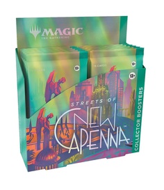 Mtg: дисплей коллекционных бустеров издания streets of new capenna на английском языке No Brand