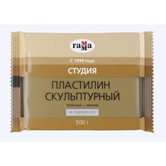 Пластилин скульптурный телесный, мягкий, 500 г, «Гамма» No Brand