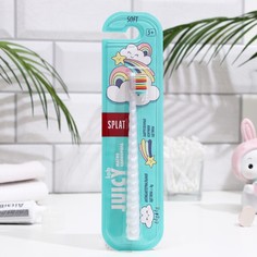 Зубная щётка Splat Juicy Lab для детей, магия единорога, жемчужная