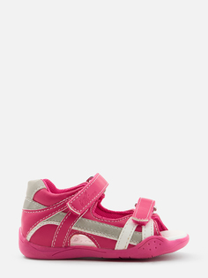 Сандалии Chicco для девочек, тёмно-розовые, размер 19, 1063483000000
