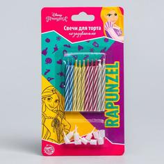 Свечи незадуваемые в торт, Принцессы, 10 шт. No Brand