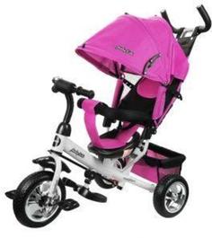 Велосипед 3-х кол. Comfort 10x8 EVA, розовый Moby Kids