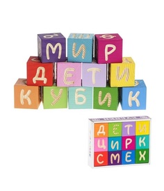 Развивающие игрушки Кубики "Веселая азбука" Томик