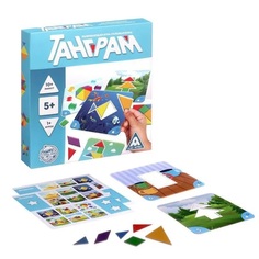 Развивающая игра-головоломка "Танграм", 5+ No Brand