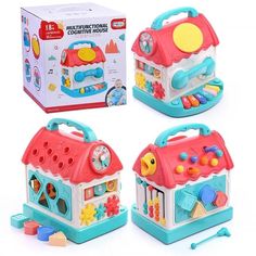 Развивающая игрушка 668-139 "Домик" в коробке Oubaoloon