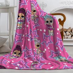 Плед Павлинка LOL Звезда, размер 100х150см L.O.L. Surprise!