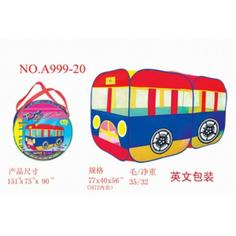 Палатка детская Автобус в сумке размер 151х75х90 см Tent Bus