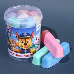Набор цветных мелков Щенячий патруль, 7 цветов PAW Patrol