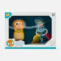 Развивающая игрушка для малышей музыкальная Jialegu Toys Машина с ключами, 855- 89A
