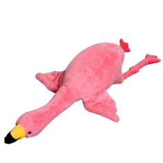 Мягкая игрушка "Фламинго", 130 см, цвет розовый No Brand