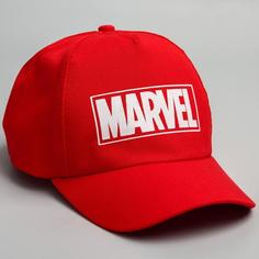 MARVEL Кепка детская "Marvel", красная, р-р 52-56