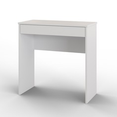 Стол письменный найс с ящиком, 750х350х750, белый No Brand