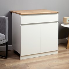 Шкаф напольный зара 1 ящик 800х600х850 белый No Brand