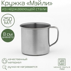 Кружка из нержавеющей стали Доляна