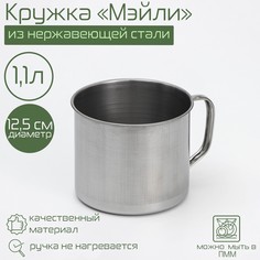 Кружка из нержавеющей стали Доляна