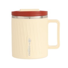 Термокружка, 580 мл, coffee, бежевая No Brand
