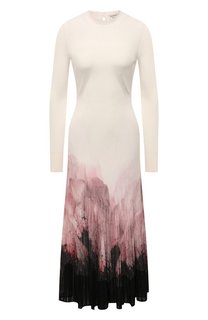 Платье из вискозы Alexander McQueen